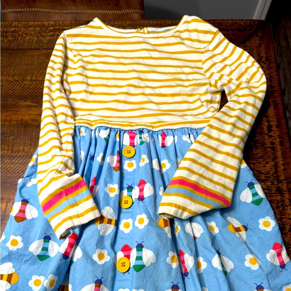 Lot of 5 Mini Boden Girls Dresses 7/8